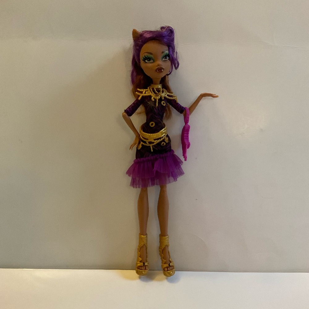 Frights camera Action! Clawdeen Wolf Monster High Doll